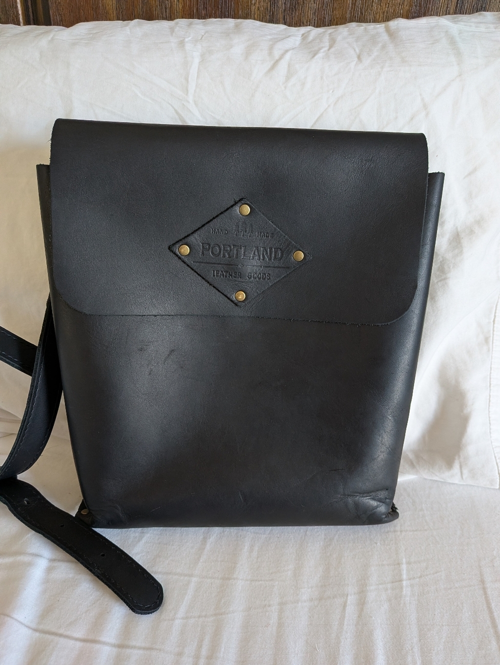Portland Leather Hawkeye Smooth Black